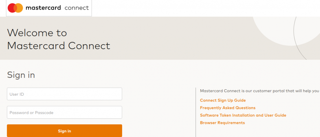 MasterCard Connect Logo