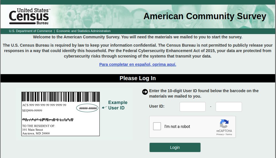 American Community Survey ACS