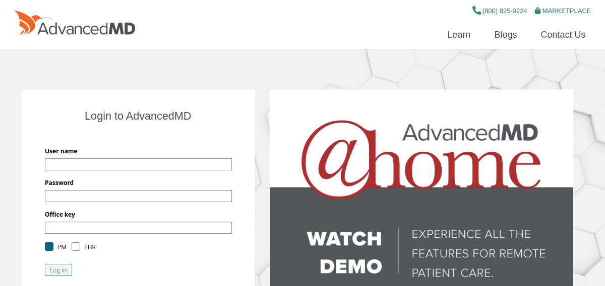 AdvancedMD Login